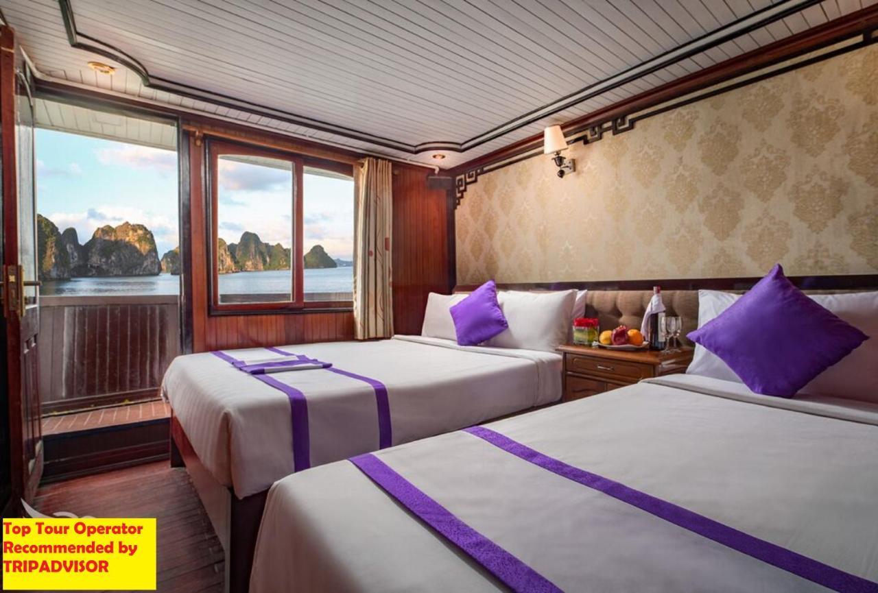 Halong Lavender Cruises Hotel Ha Long Bagian luar foto